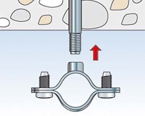 Fischer Deutschl. Schraubenabstandsschelle AM-20