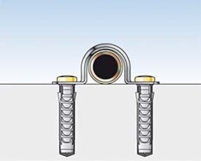 Fischer Deutschl. Befestigunsschelle Metall BSM-37