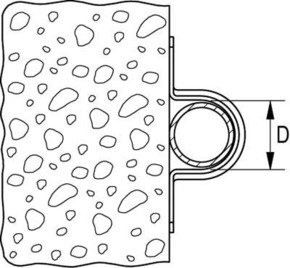 Fischer Deutschl. Befestigunsschelle Metall BSM-37