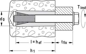 Fischer Deutschl. Dübel M 6