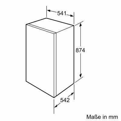 Bosch MDA EB-Gefriergerät Serie4 GIV21VSE0