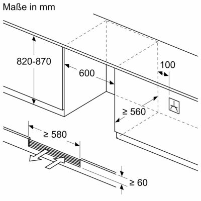 Bosch MDA UB-Wein-Klimagerät Serie6 KUW21AHG0