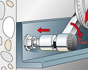 Fischer Deutschl. Bolzenanker Stahl galvanisch vz FAZ II 10/50