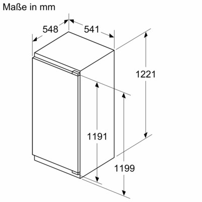 Bosch MDA EB-Kühlgerät Serie4 KIL42VFE0