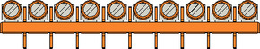 Phoenix Contact Querverbinder/Brücke für Reihenklemme SB 10-8-T SO
