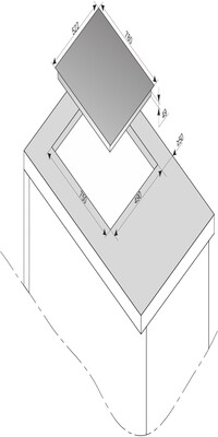 Amica EB-Autark-Kochfeld Indukt. 77cm KMI 772 680 C