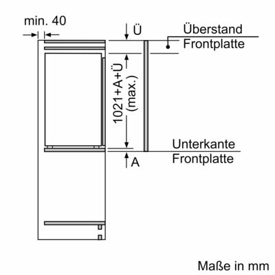 Siemens MDA EB-Kühlgerät IQ500 KI32LADD1