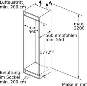 Bosch MDA EB-Kühlgerät Serie8 KIF82PFE0