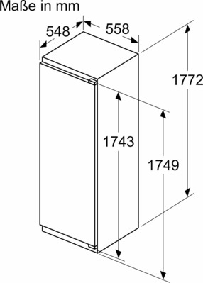 Bosch MDA EB-Kühlgerät Serie6 KIL82ADD0