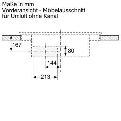 Siemens MDA EB-Autark-Kochfeld Indukt. m.Dunstabzug ED611BS16E