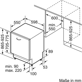 Constructa-Neff EB-Geschirrspüler HomeConnect S255HVX00E