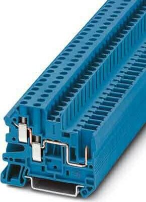 Phoenix Contact Steckbare Schraubklemme UT 4-TWIN/ 1P BU