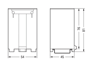 WAGO GmbH & Co. KG Tragschienen-Schublade für TS 35 709-591