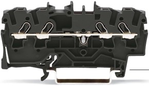 WAGO GmbH & Co. KG Durchgangsklemme 2,5qmm, schwarz 2002-1405