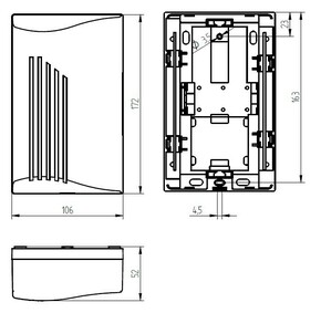 Grothe Zweiklang-Gong GONG 569 w