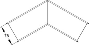 Niedax Inneneckdeckel PDIS 78 W (1Paar)