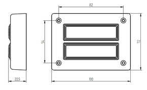 Grothe Etagenplatte ETA 632 WS