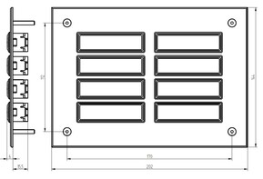 Grothe Etagenplatte ETA 844 EV1