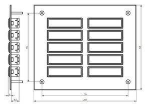 Grothe Etagenplatte ETA 855 EV1