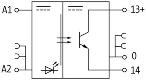 Murrelektronik Optokopplermodul 24VDC 6652503
