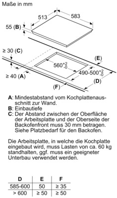 Bosch MDA EB-Herdset Express HEA513BS1+NIF64RCB5E HND415GS61