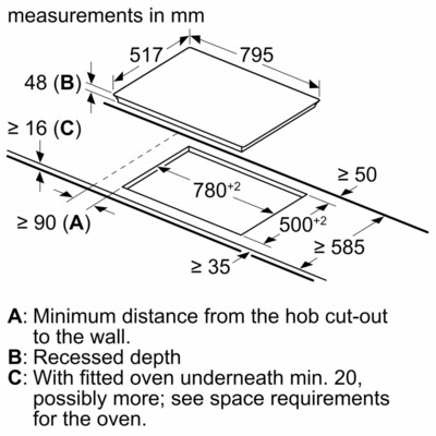 Bosch MDA EB-Autark-Kochfeld Serie6 PKH845BB1D Bosch MDA EB-Autark-Kochfeld Serie6 PKH845BB1D