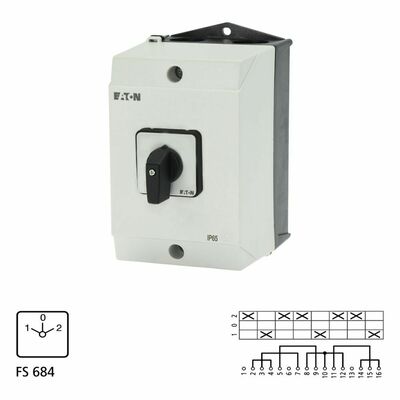 Eaton Polumschalter Dahlander T3-4-8441/I2