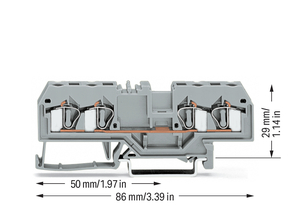 WAGO GmbH & Co. KG Durchgangsklemme gr 0,08-4qmm 281-652
