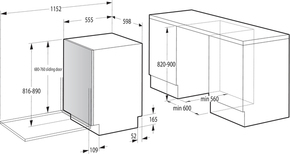 Gorenje EB-Geschirrspüler WiFi,Bottle Wash GV673A65