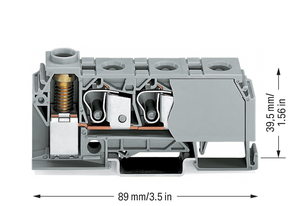 WAGO GmbH & Co. KG Verteilerklemme 0,2-10mmq grau 284-621