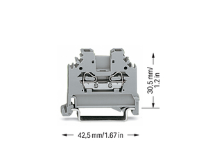 WAGO GmbH & Co. KG Durchgangsklemme gr 0,08-2,5qmm 280-101