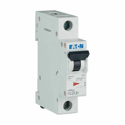 Eaton Leitungsschutzschalter Z 1,6A, 1p FAZ-Z1,6/1