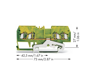 WAGO GmbH & Co. KG Schutzleiterklemme gn/ge 0,08-1,5qmm 279-837