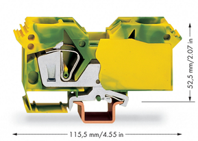 WAGO GmbH & Co. KG Schutzleiterklemme 6-35mmq gn/gelb 285-607