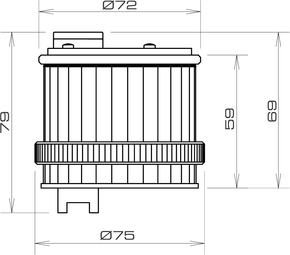 Grothe LED-Blinklicht gn 240V TLB 8846