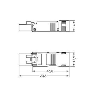 WAGO GmbH & Co. KG Stecker 890-133