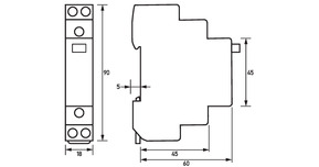 Doepke Taster mit LED RT 016-110L