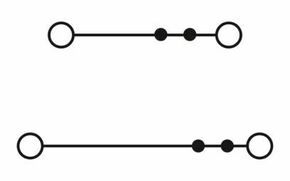 Phoenix Contact Doppelstock-Klemme 0,14-1,5qmm, weiß PTTBS1,5SWH/UYE/O-WH