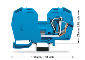 WAGO GmbH & Co. KG Durchgangsklemme 6-35mmq blau 285-634