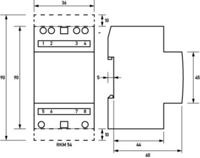 Doepke Klingeltrafo RK 3U 4-8-12V/2A