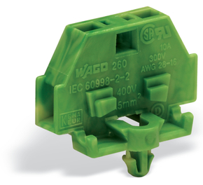 WAGO GmbH & Co. KG 2-L.Klemme 0,08-1,5mmq gn/gelb 260-317