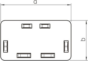 OBO Bettermann Vertr Endstück 60x90mm WDK HE60090RW