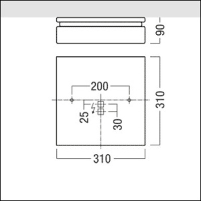 Zumtobel Group LED-Wannenleuchte 2200-840Q310LDEIP50 PERLUCE O #42182930