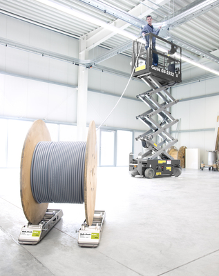 Lübbering Kabel-Abroller Roll..Profi JumboRail