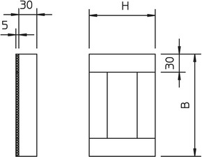 OBO Bettermann Vertr Endstück BSKH-E091016