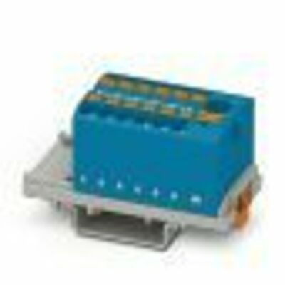 Phoenix Contact Verteilerblock 0,14-4qmm, blau PTFIX6/12X2,5-NS35BU
