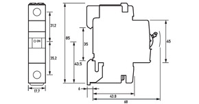 Doepke Leitungsschutzschalter DLS 6HSL B20-1 6KA