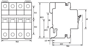 Doepke Leitungsschutzschalter DLS 6I C20-3+N 10KA