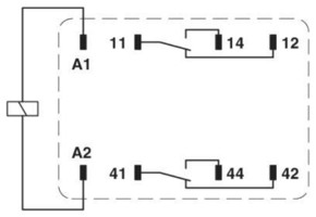 Phoenix Contact Einzelrelais 2 Wechsler 24VAC REL-IR2/L- 24AC/2X21