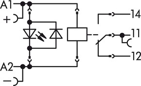 WAGO GmbH & Co. KG Stecksockel m.Relais 1W, 24V DC/16A 788-304